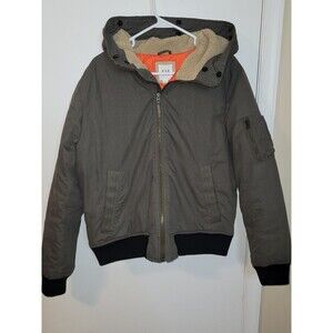 Gap Men's Hooded Bomber Jacket Size Medium
